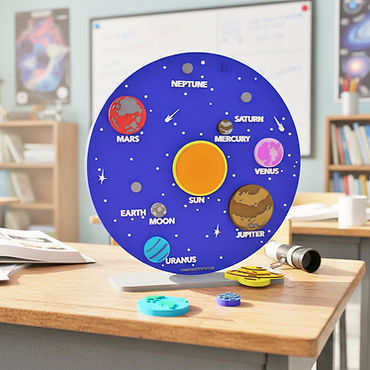 Space Rocket Shuttle Puzzle & Display Model – Hands-On Learning