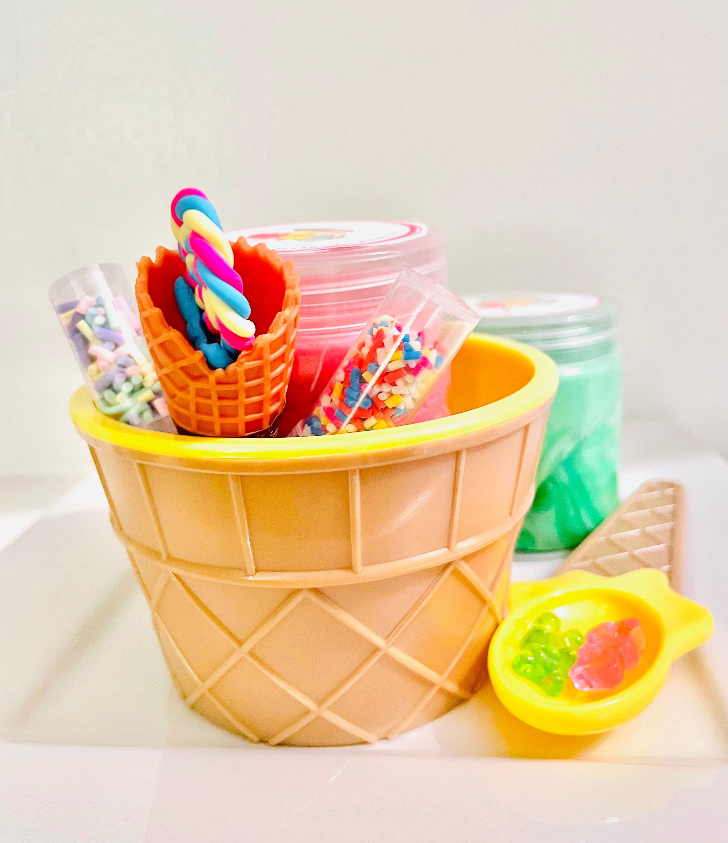 Ice Cream Sundae Sensory Jar