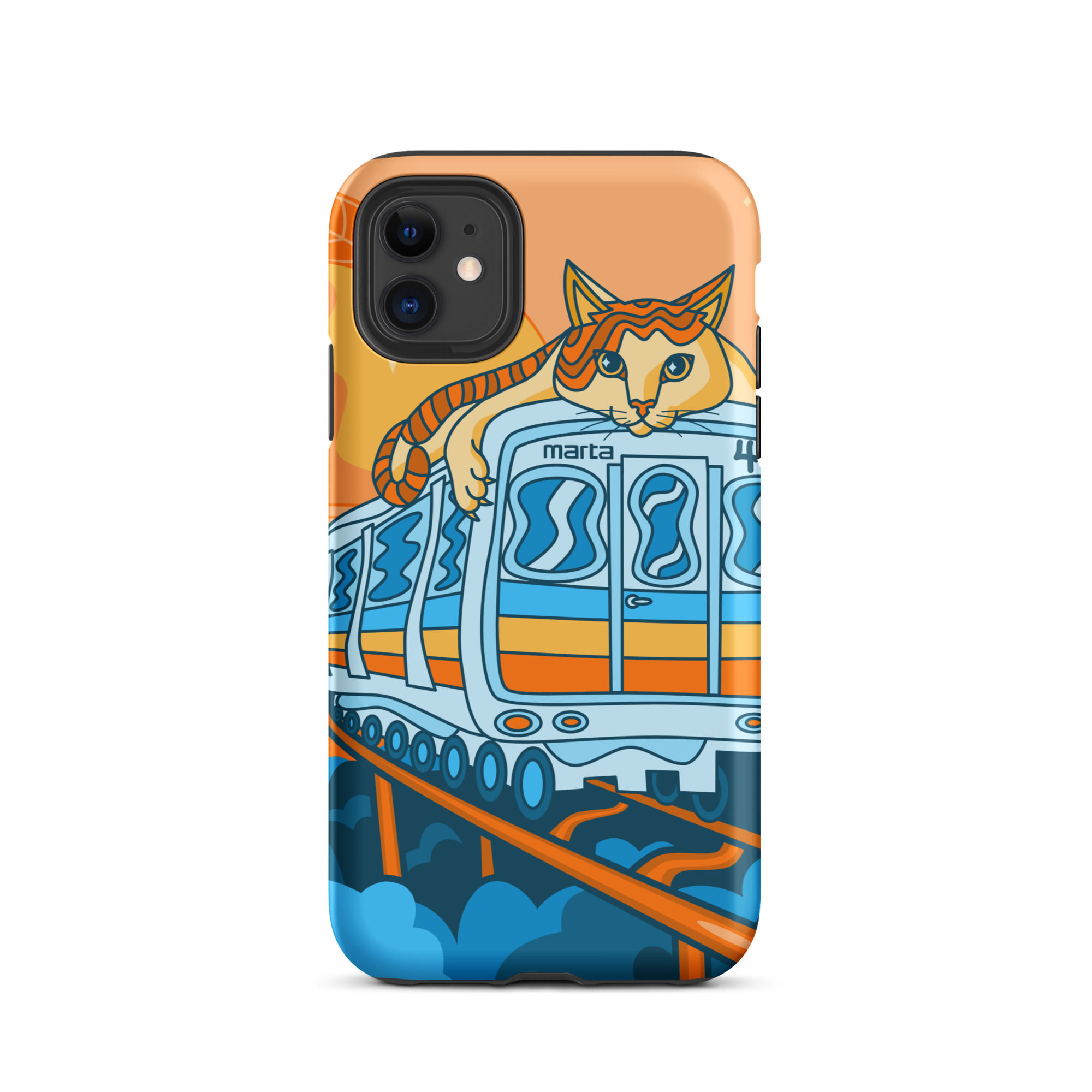 Peach Line Dreamer iPhone Case
