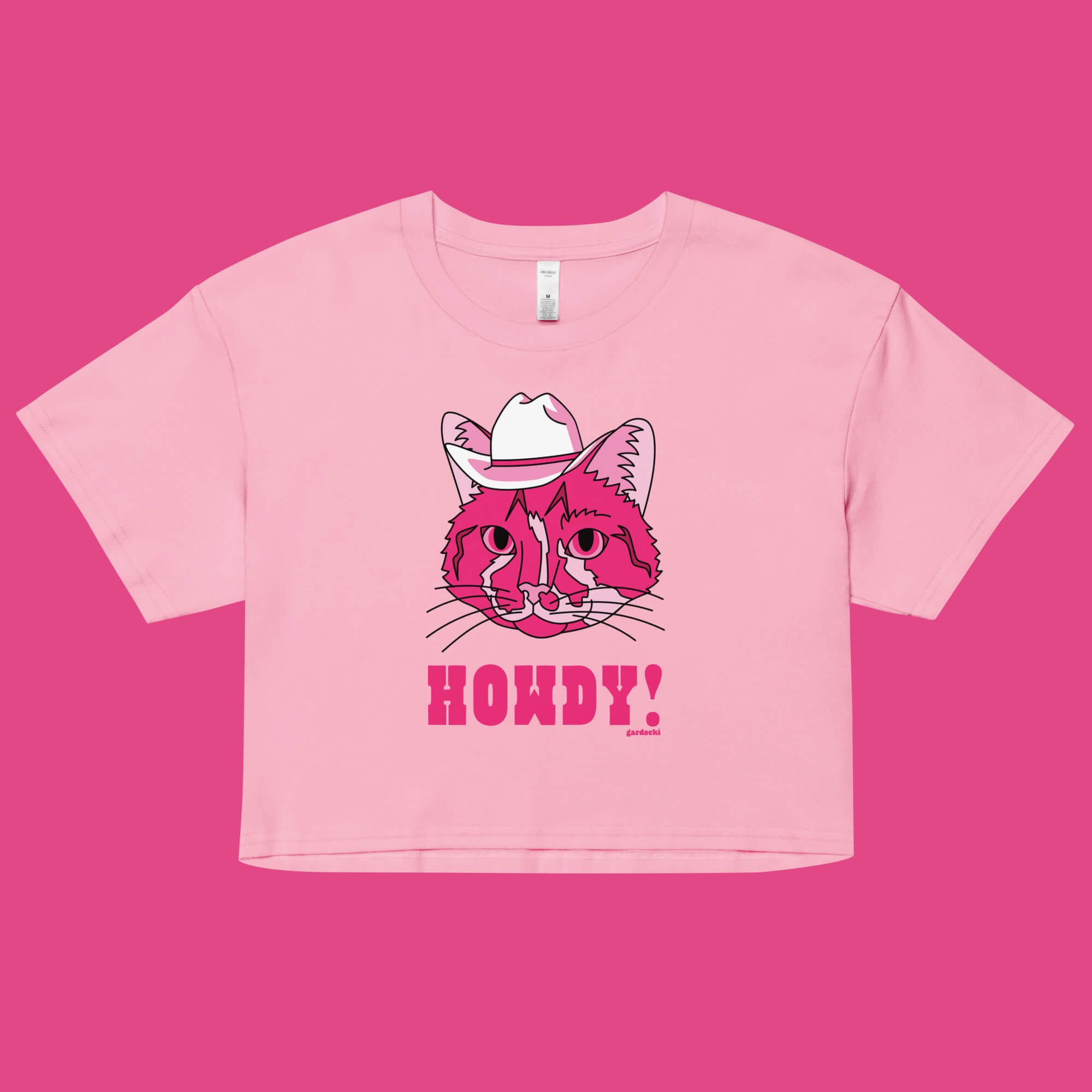 Cowboy Pheen Howdy Crop Top