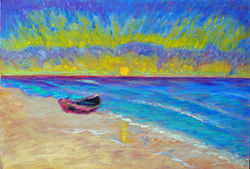 Boat and beach