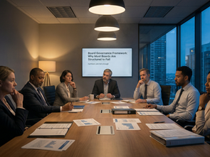 Board Governance Framework: Why Most Boards Are Structured to Fail