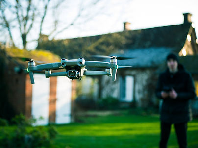 Drone en vol