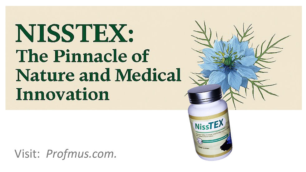 NISSTEX: Pinnacle of Nature and Medical Innovation