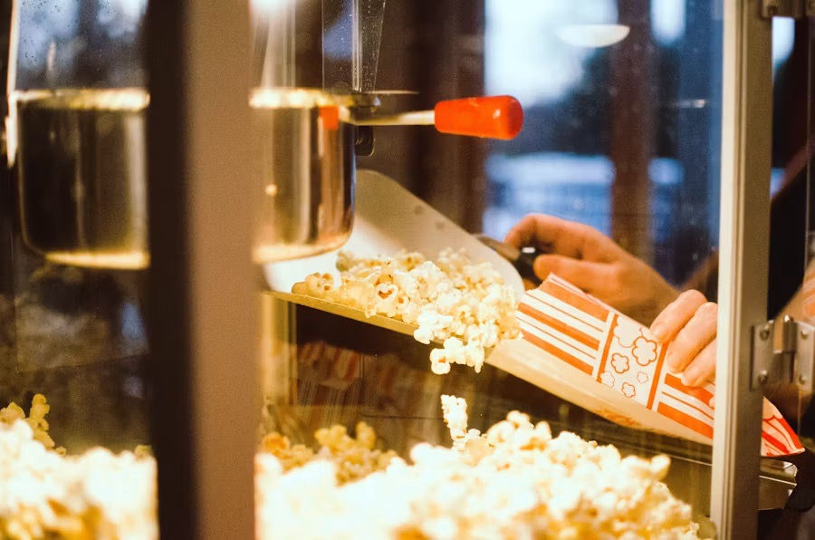 Popcorn Live Station Rental Singapore | FunCollective