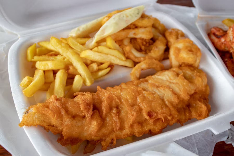Fish & Chips Live Station Rental Singapore | FunCollective