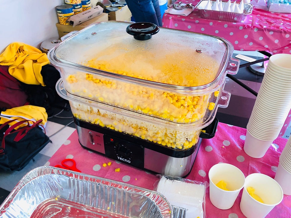 Cup Corn Live Station Rental Singapore | FunCollective