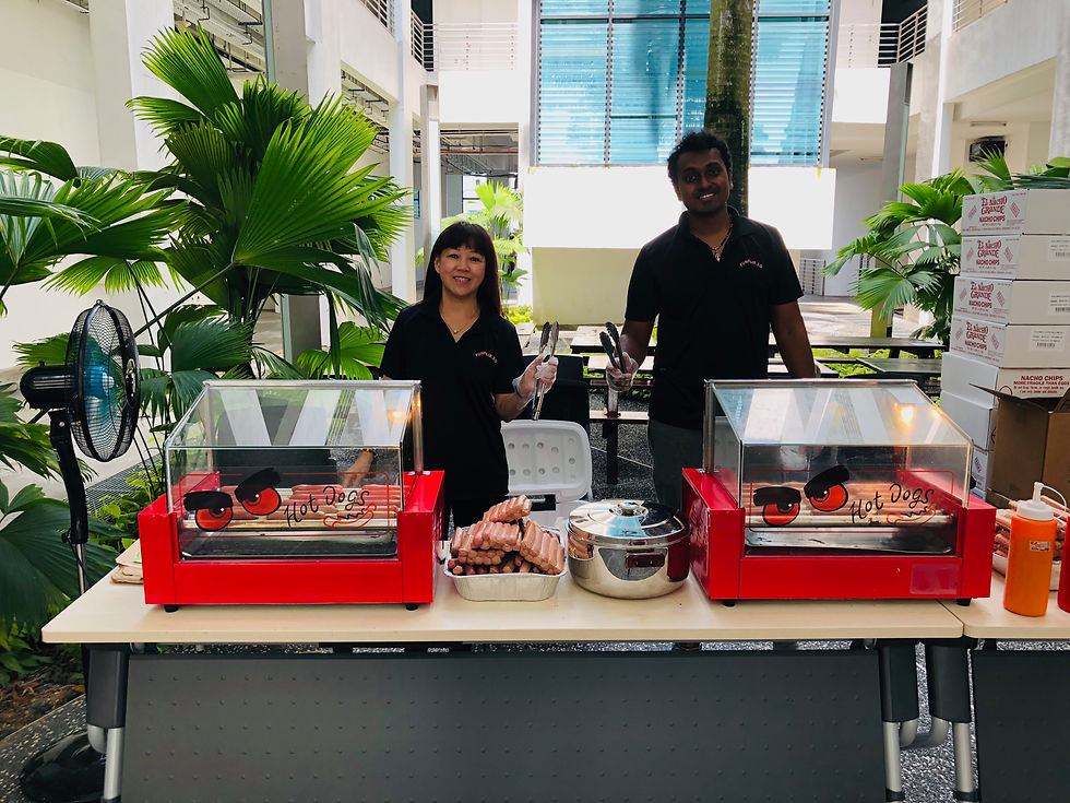 Hotdog Grill Stations
