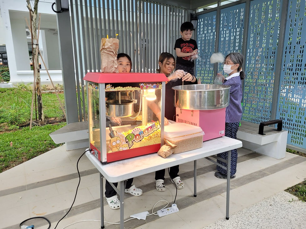 Popcorn & Candyfloss Rental Singapore | FunCollective