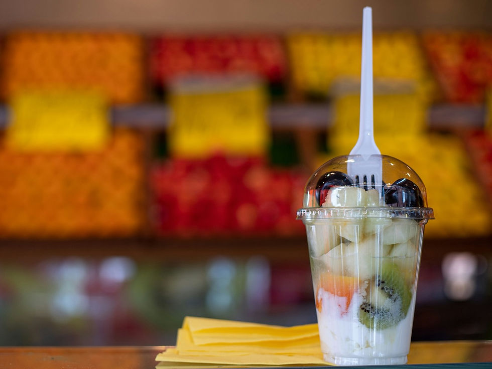 Fruits Cup Live Station Rental Singapore | FunCollective