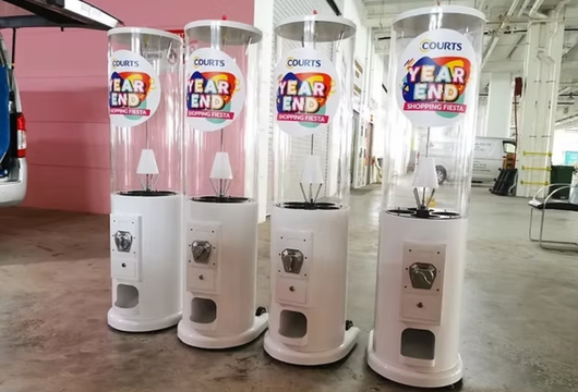Tall Gashapon Capsule Machine Singapore