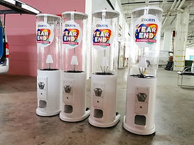 Tall Capsule Ball Gachapon Machine Rental