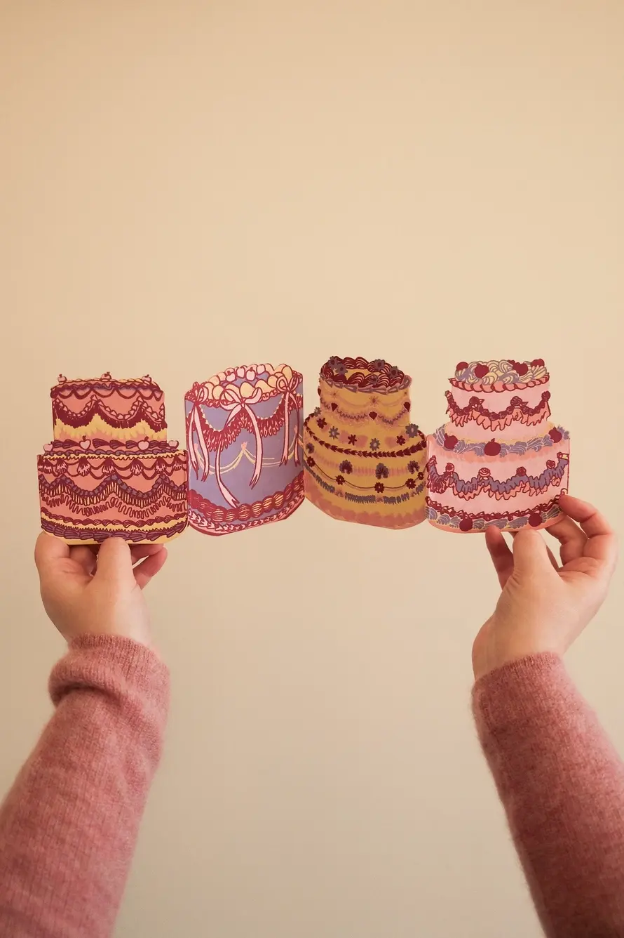 Thumbnail: Birthday Cake Card