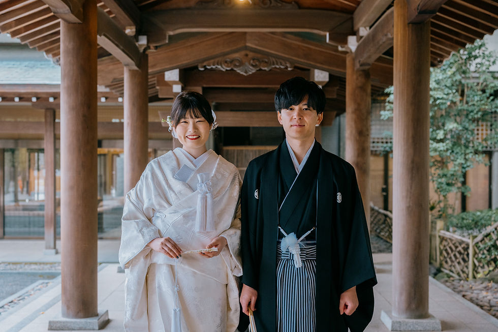 １２月　清々しい早朝の三嶋大社結婚式