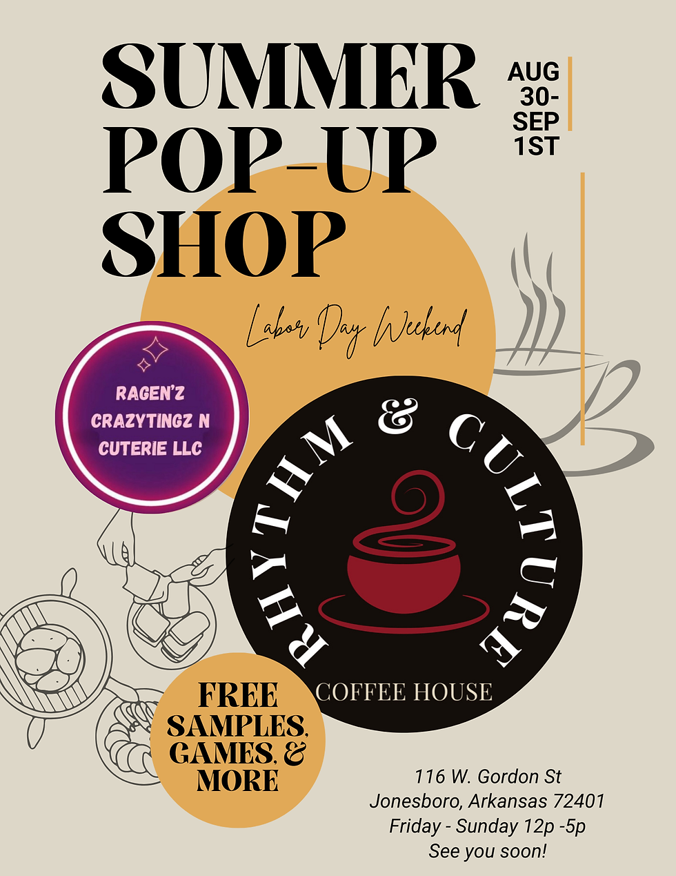 Summer Pop Up Shop 🛍️
