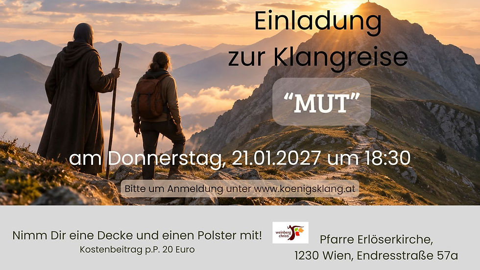 Klangreise "Mut"