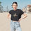 Thumbnail: Lightning Bolt Aloha Women's Flowy Cropped Tee