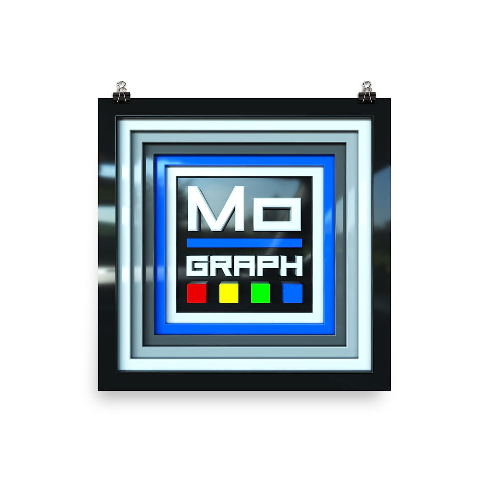 Thumbnail: "MOGRAPH FOR SALE" Premium Luster Photo Paper Poster
