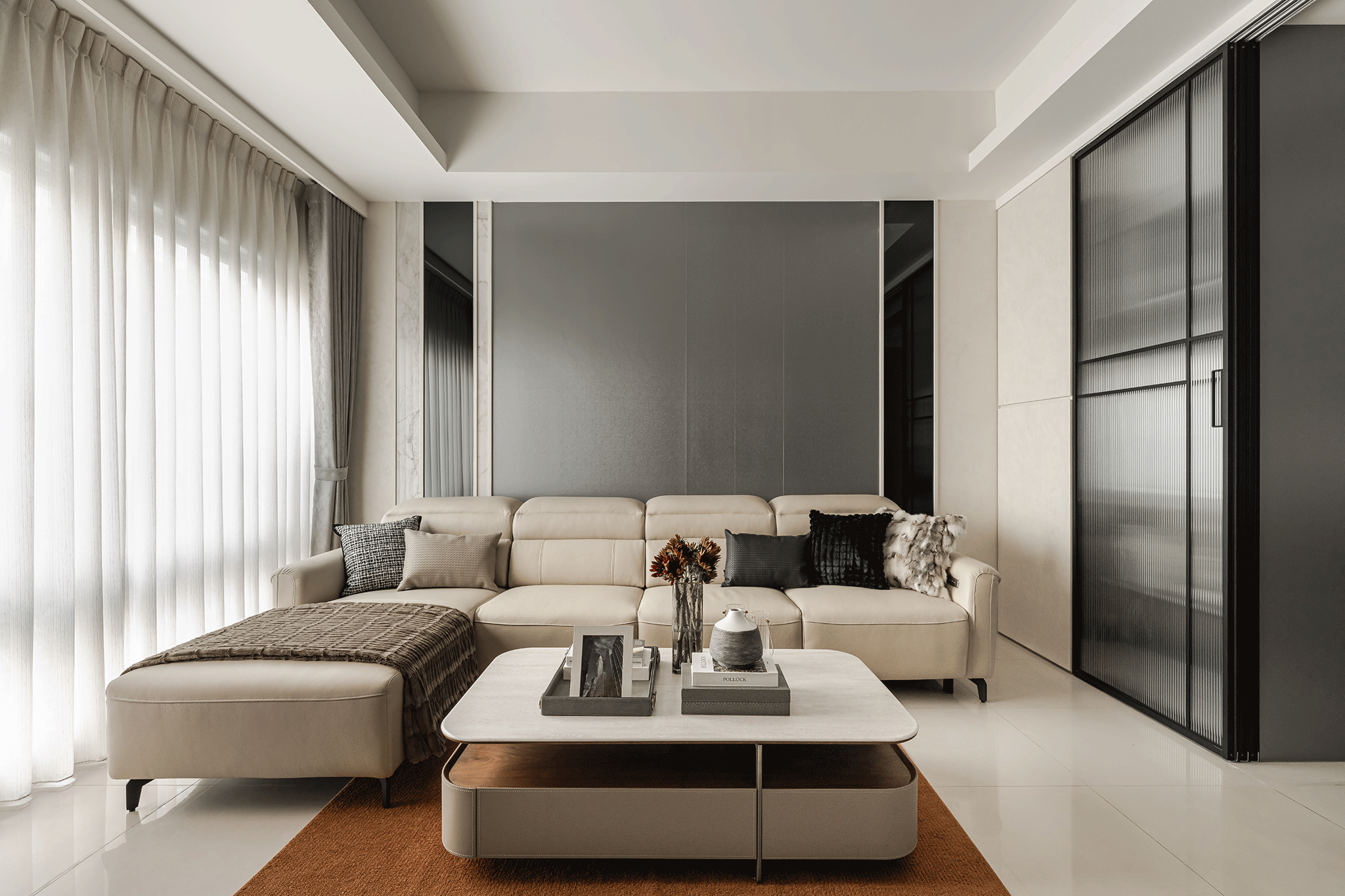 feeling-design-modern-living-room-gray-orange.gif
