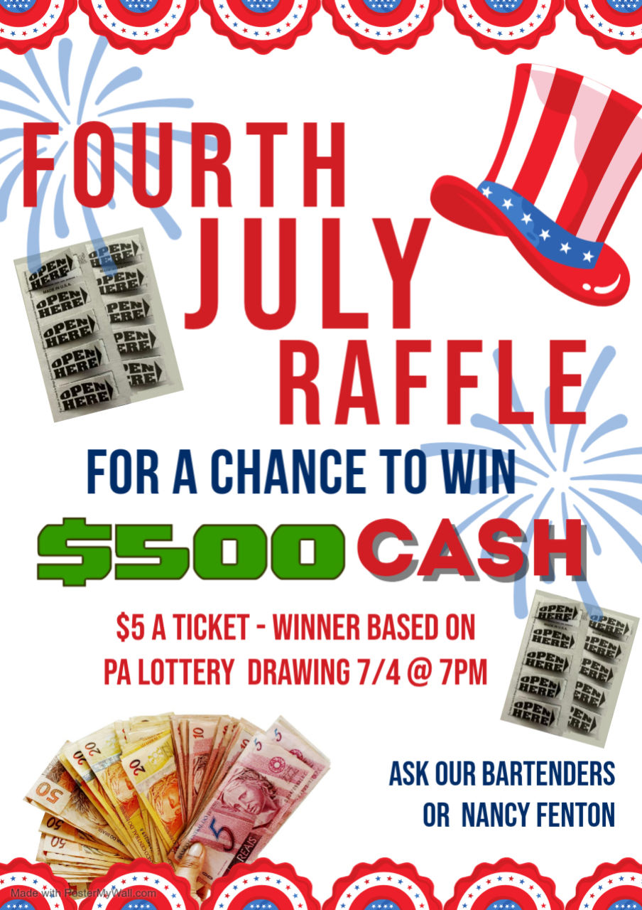 2026 July Raffle - Made with PosterMyWall (1)