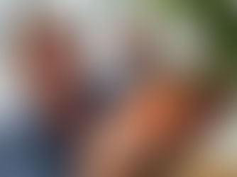 David Domoney attends to his peach tree