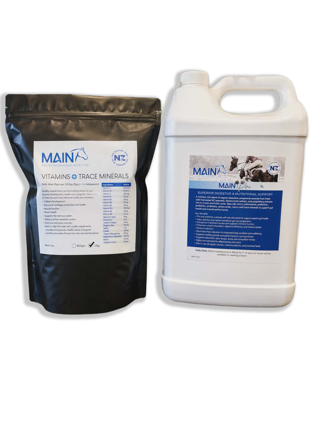 COMBO PACK - 5 L MAIN PRO + 1.2 kg Vitamins & Trace Minerals