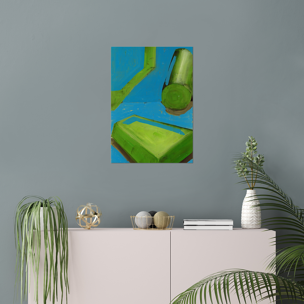Thumbnail: Blue on Green