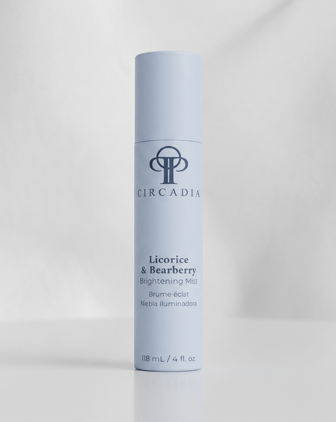 Licorice & bearberry brightening mist