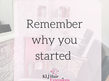 It’s important to remember your why 