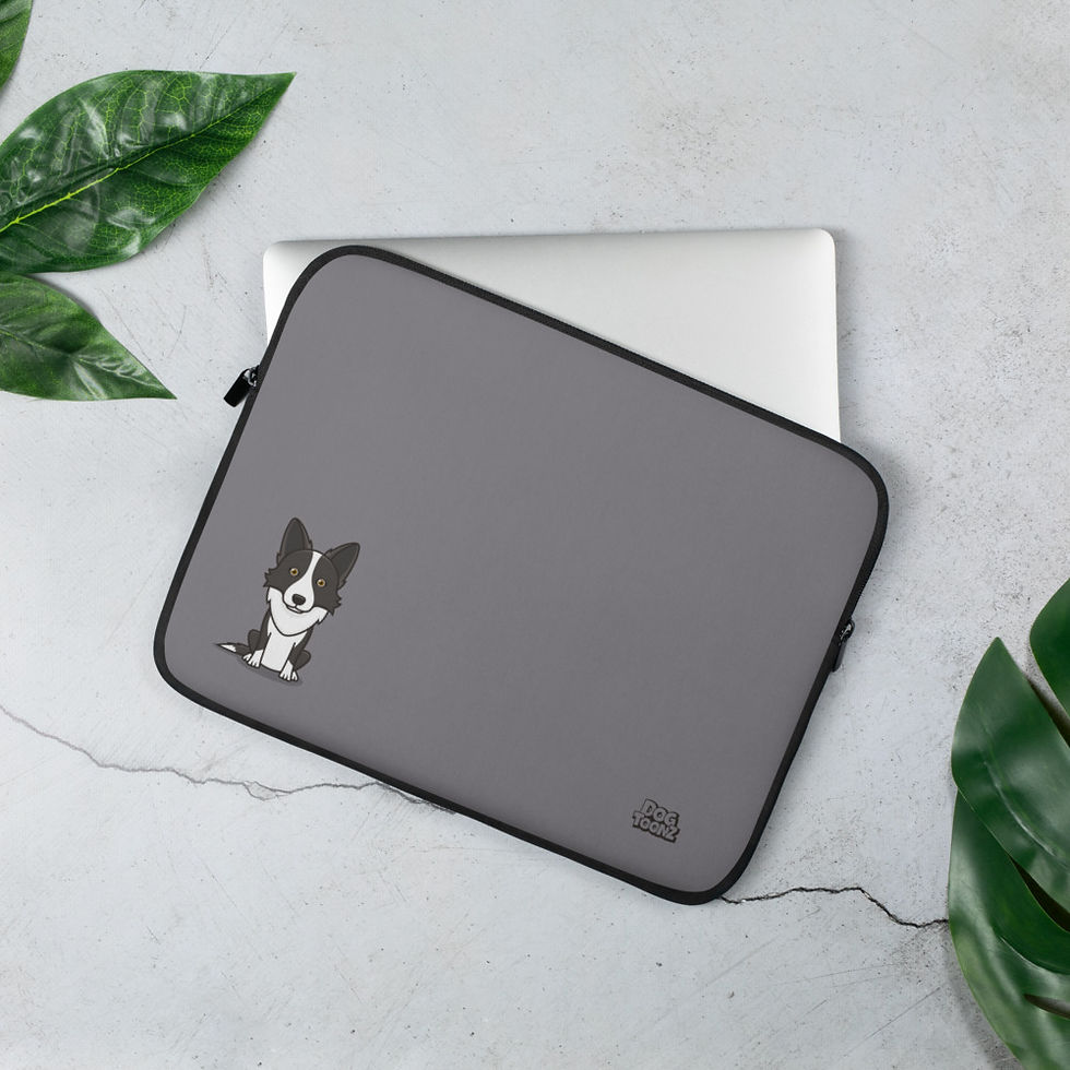 Thumbnail: Border Collie Laptop Sleeve