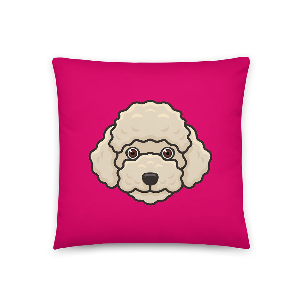 Toy Poodle Pillow Case