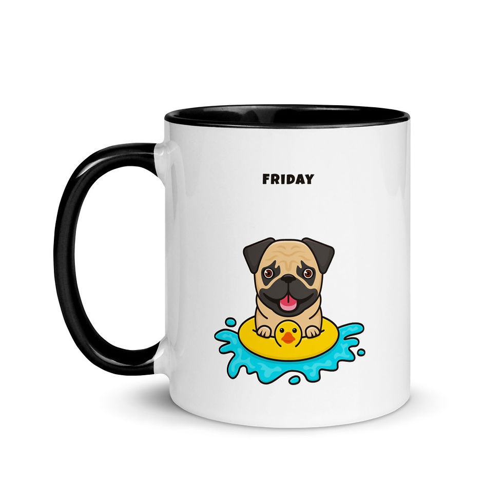 Thumbnail: Pug Coffee Mug