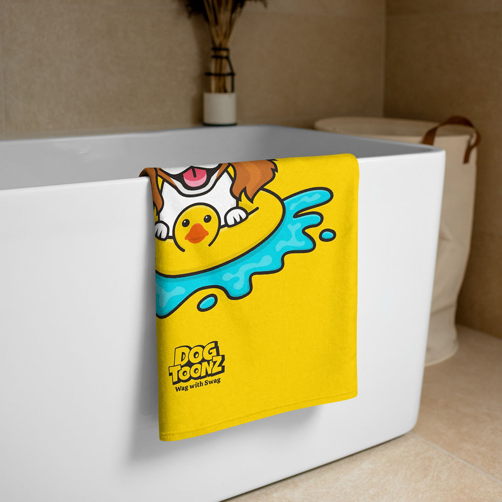 Thumbnail: Cavalier King Charles "Summer Vibes" Towel