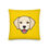 Thumbnail: Golden Retriever Smile Pillow Case