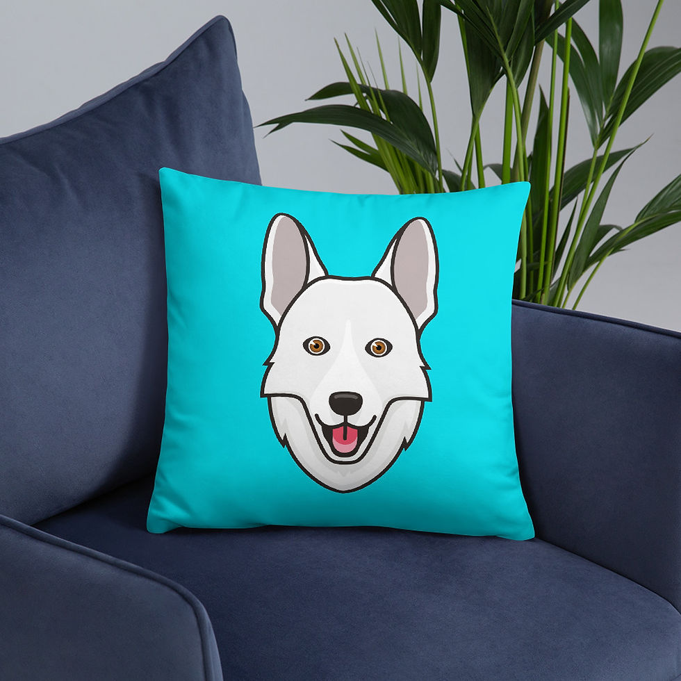 Thumbnail: German Shepherd Smile Pillow Case