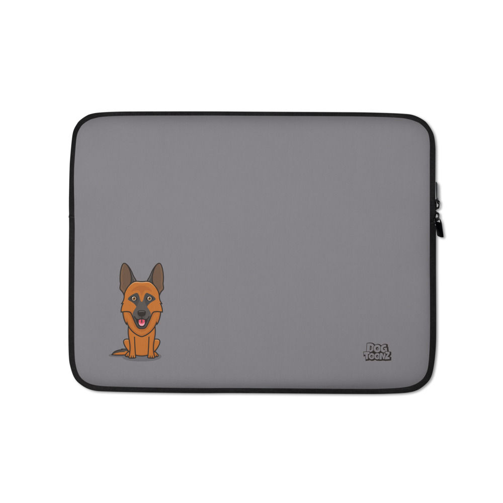 German Shepherd Smile Laptop Sleeve