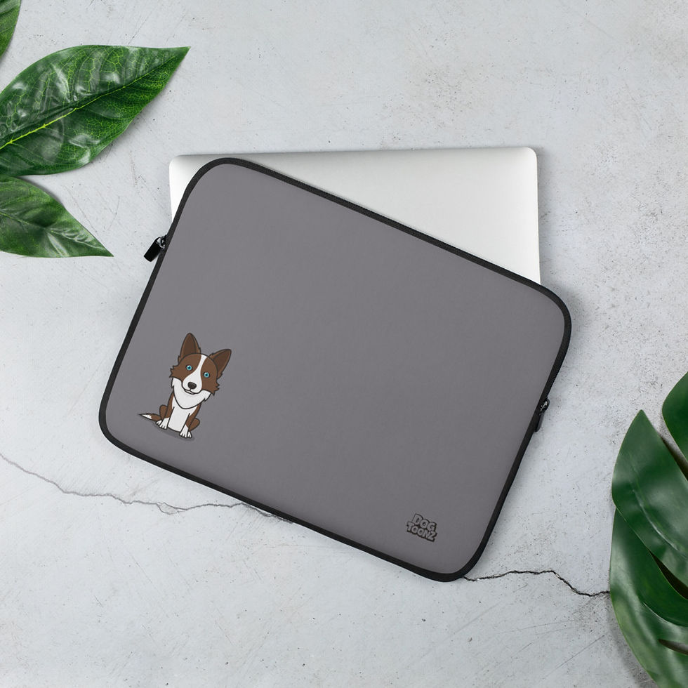 Thumbnail: Border Collie Laptop Sleeve