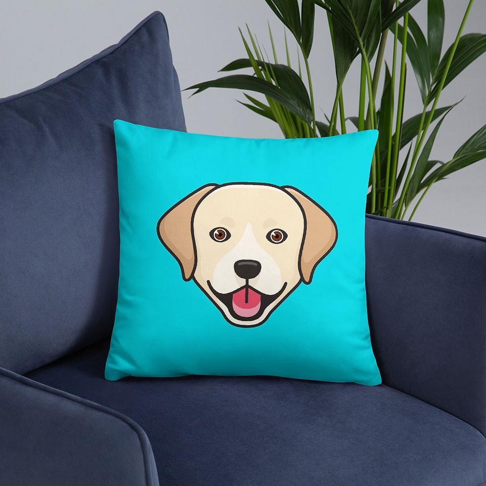 Thumbnail: Labrador Retriever Smile Pillow Case