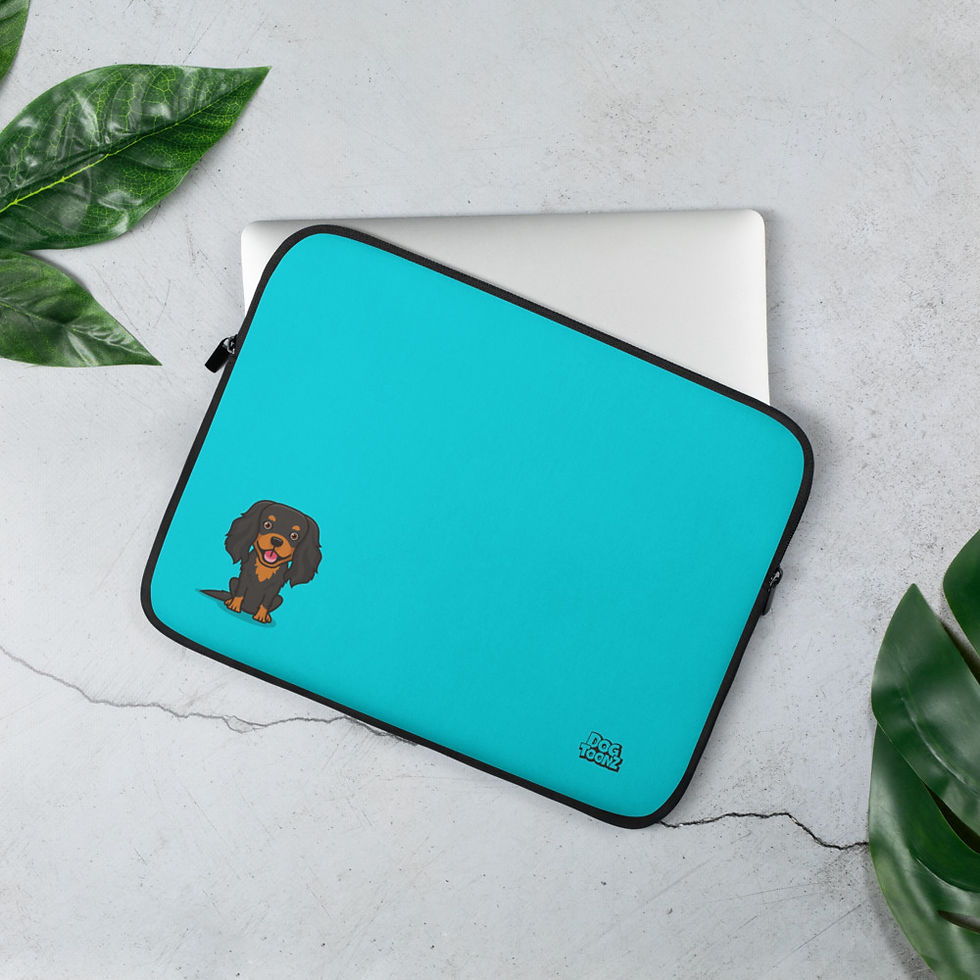 Thumbnail: Cavalier King Charles Smile Laptop Sleeve