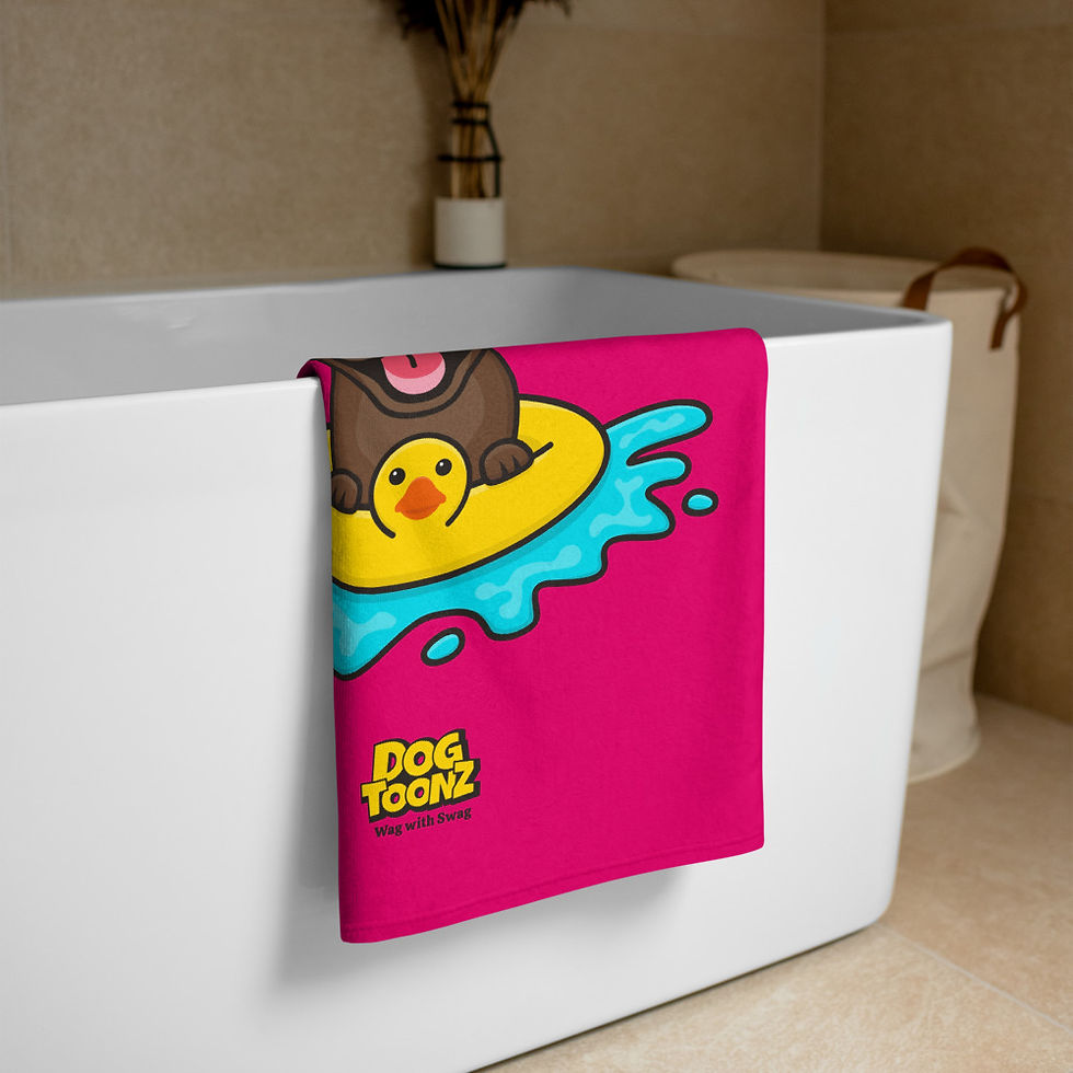 Thumbnail: Labrador Retriever "Summer Vibes" Towel