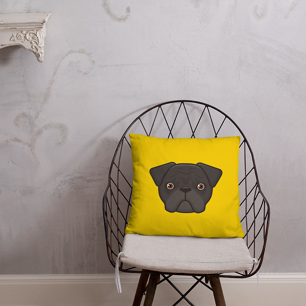 Thumbnail: Pug Pillow Case