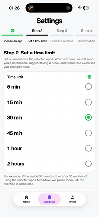 Mira Move App