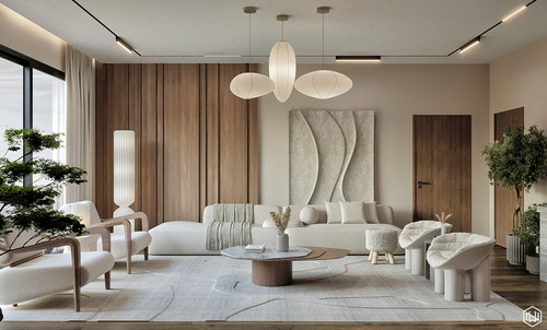 Stylish Zen Wall Cladding | Radius Interior Design