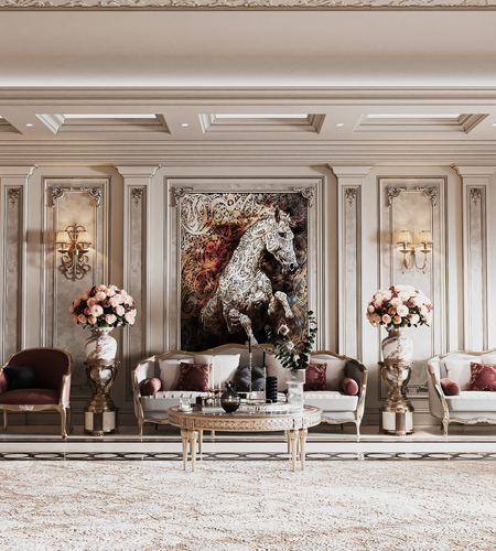 Classic Living Interior Design | Radius Interior Design