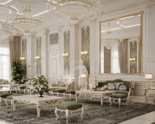 Classic Full Villa Interior Design | Radius Interior Design