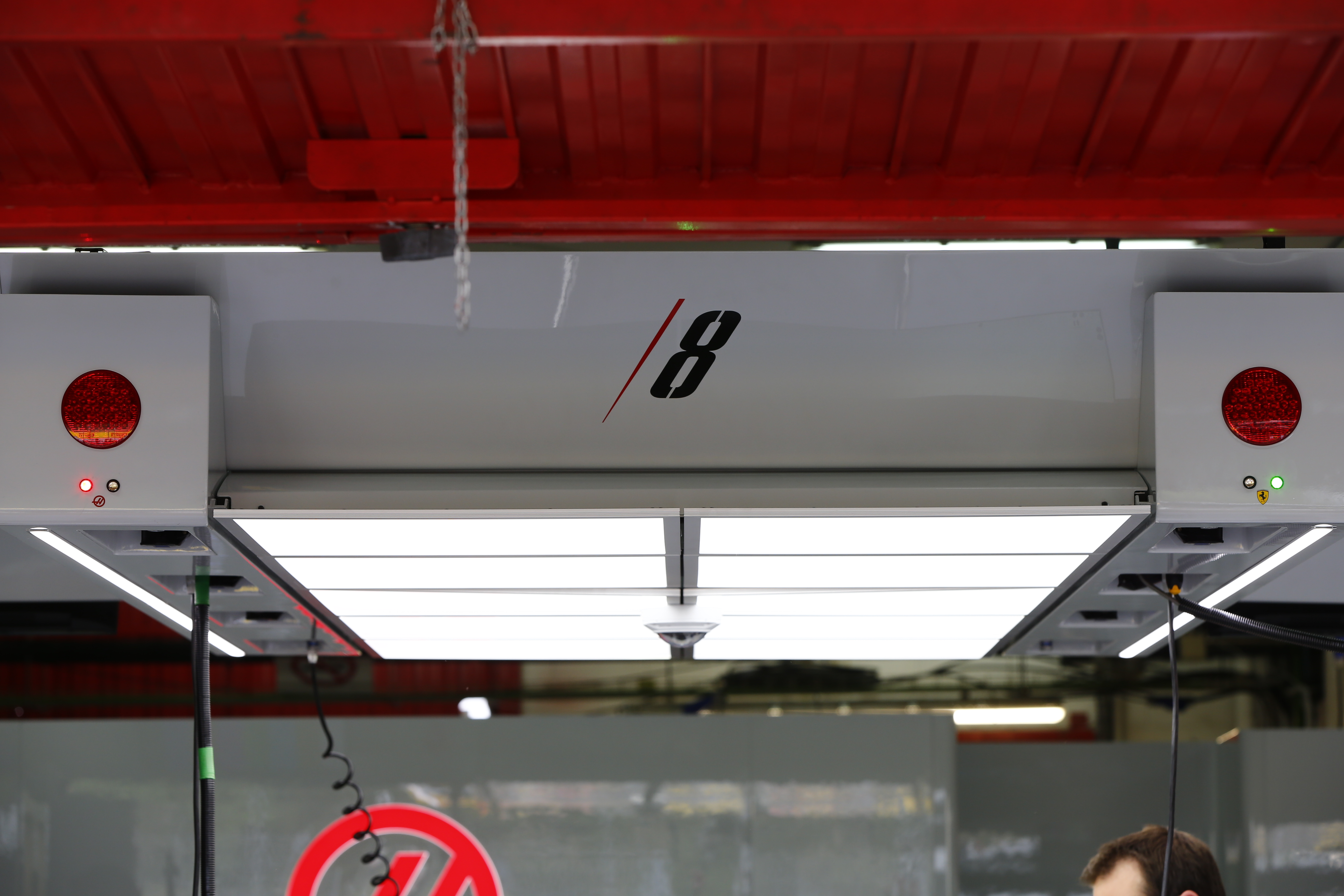 Haas F1 Gantry cladding