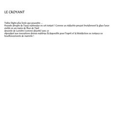 Le Croyant - poème seul