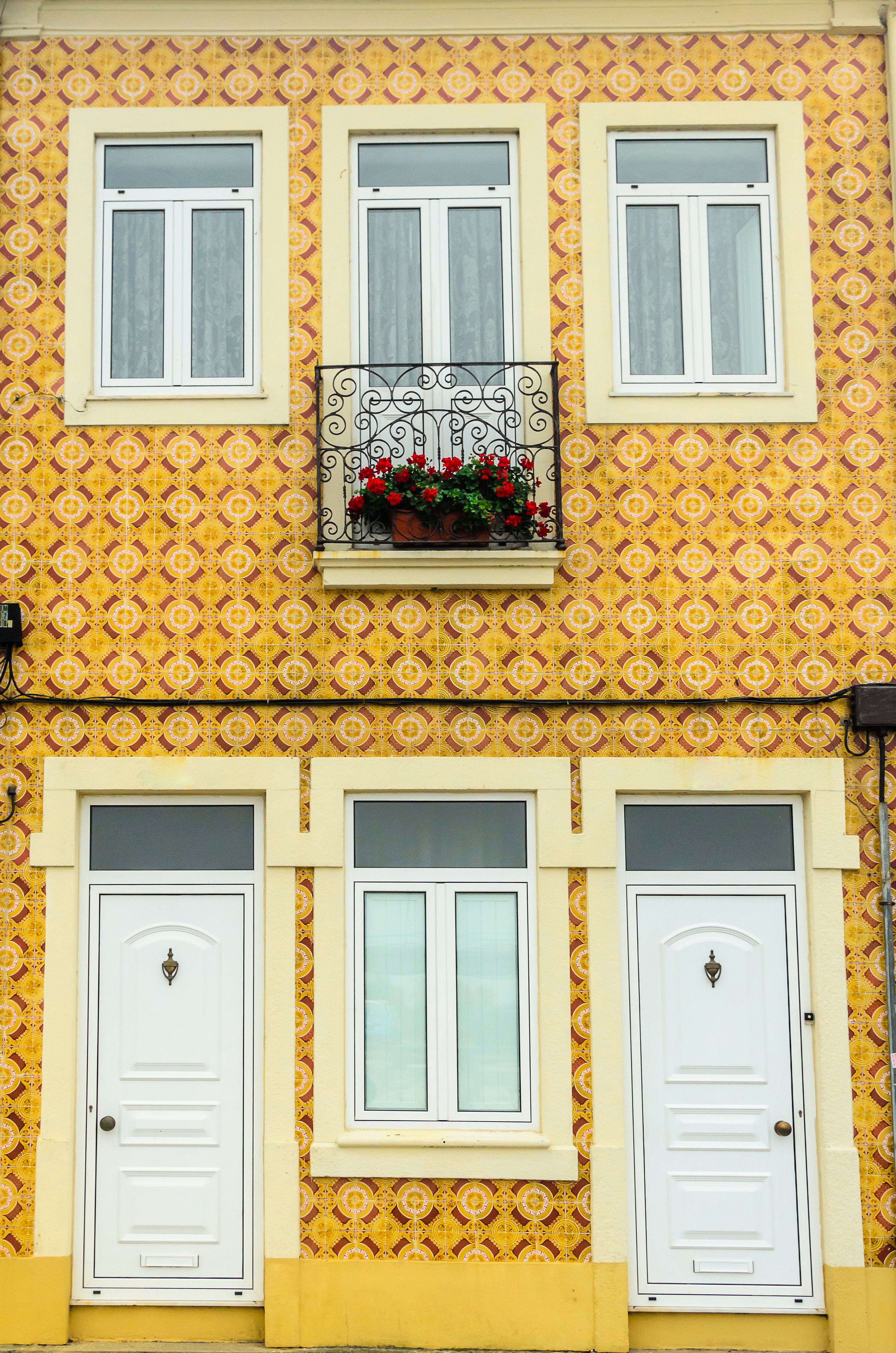 Quadro Casinha Amarela - Yellow House Frame by Kcris Ramos