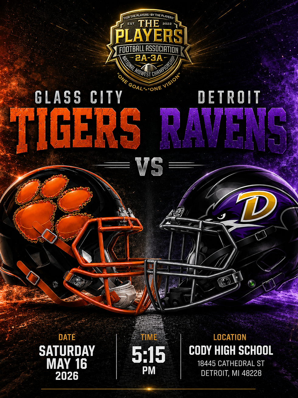 Detroit Ravens @ Glass City Tigers