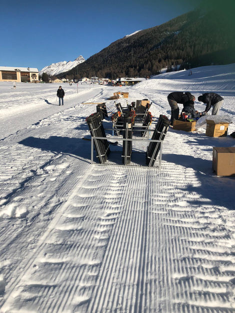 Silvester-Feuerwerk La Punt